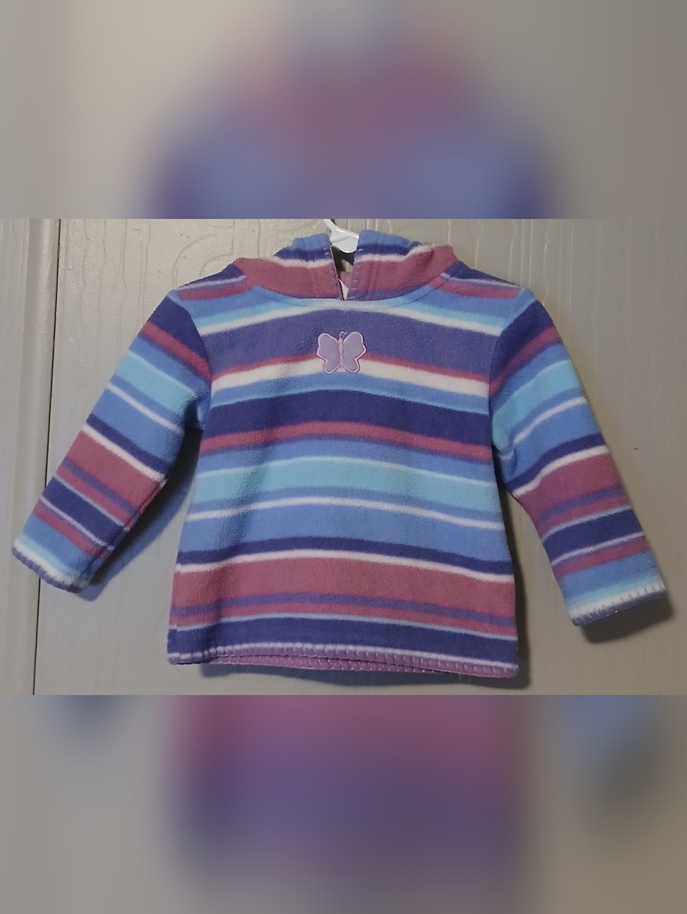 miniwear Vintage Girls 18 Months Butterfly Sweater